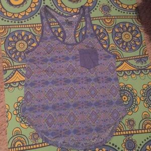 Aztec & Geometry Printed Tank Top